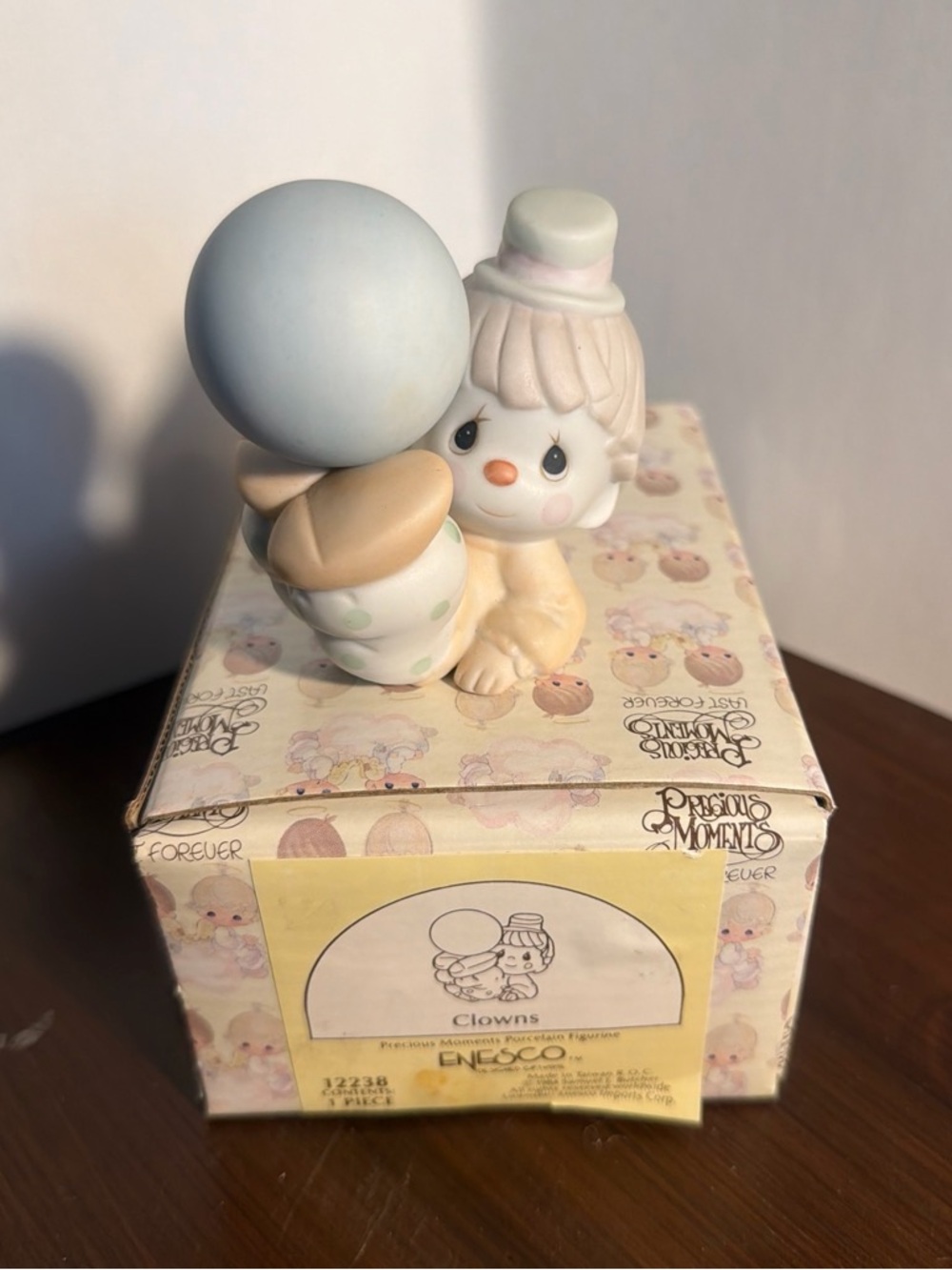 Precious Moments Pastel Clowns